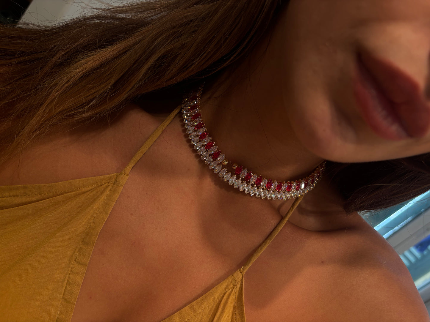 Collier COURONNE 4 COULEURS
