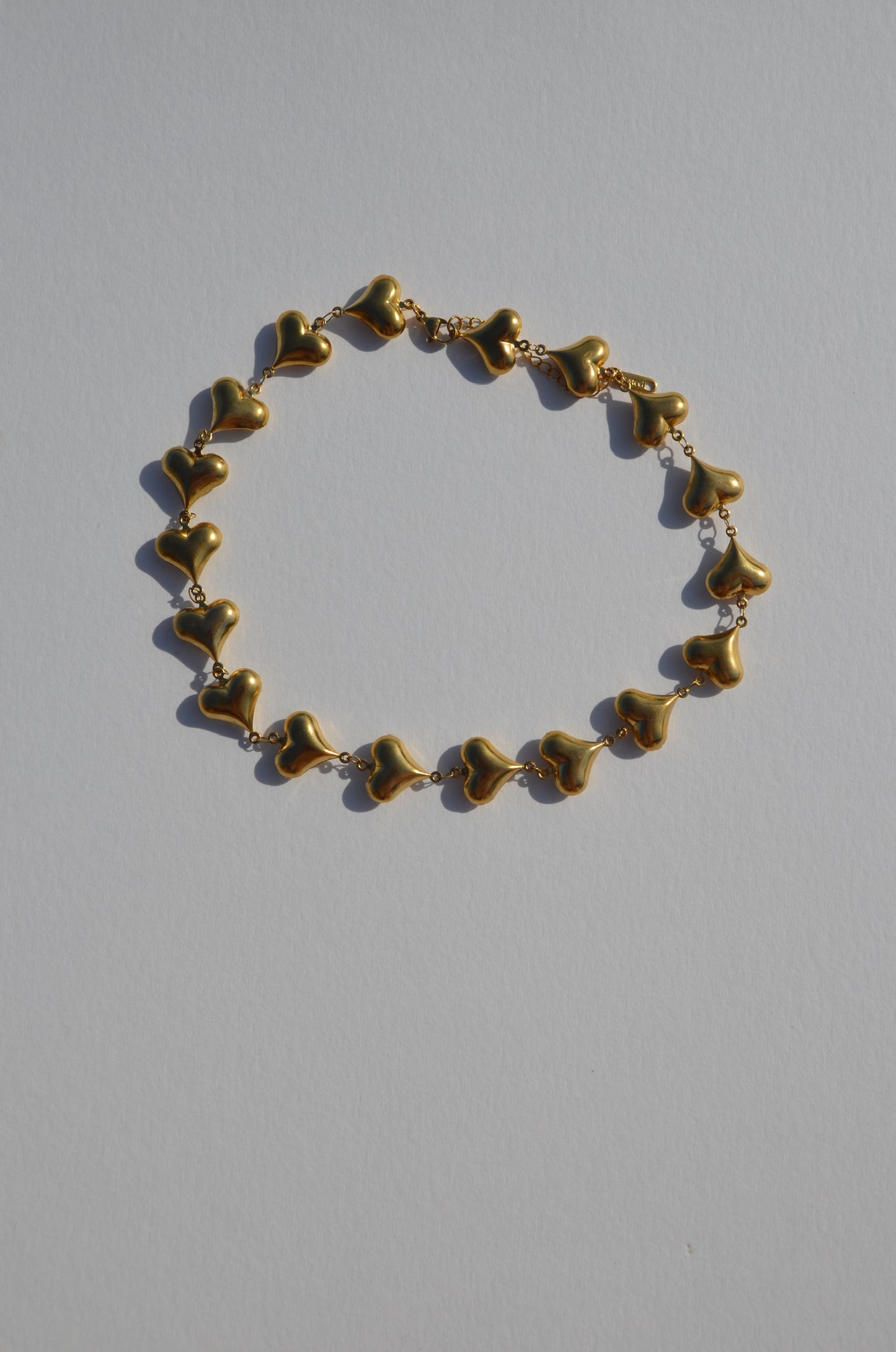 Collier cœur d’or