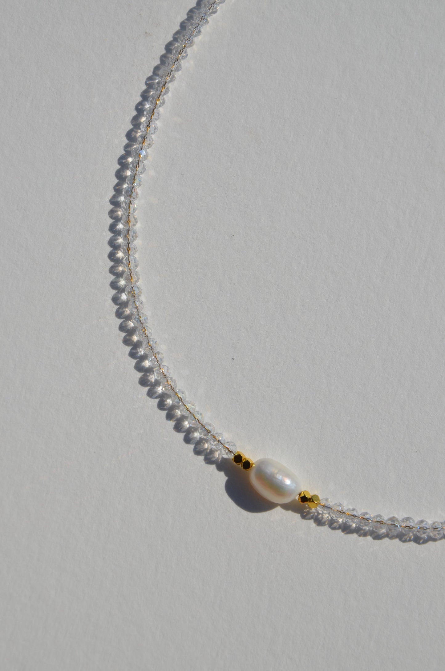Collier Perla transparent