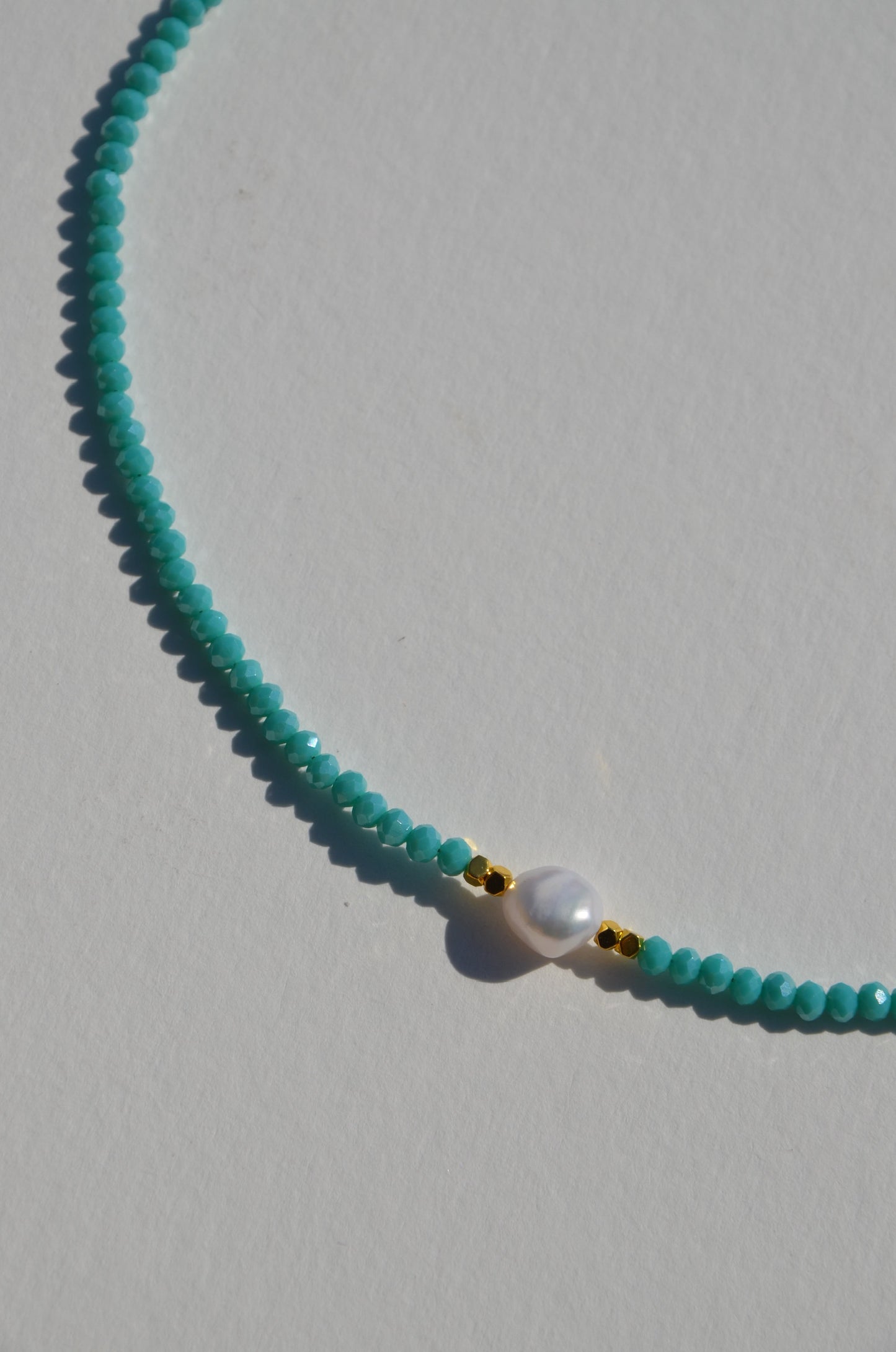 Collier PERLA BLEU