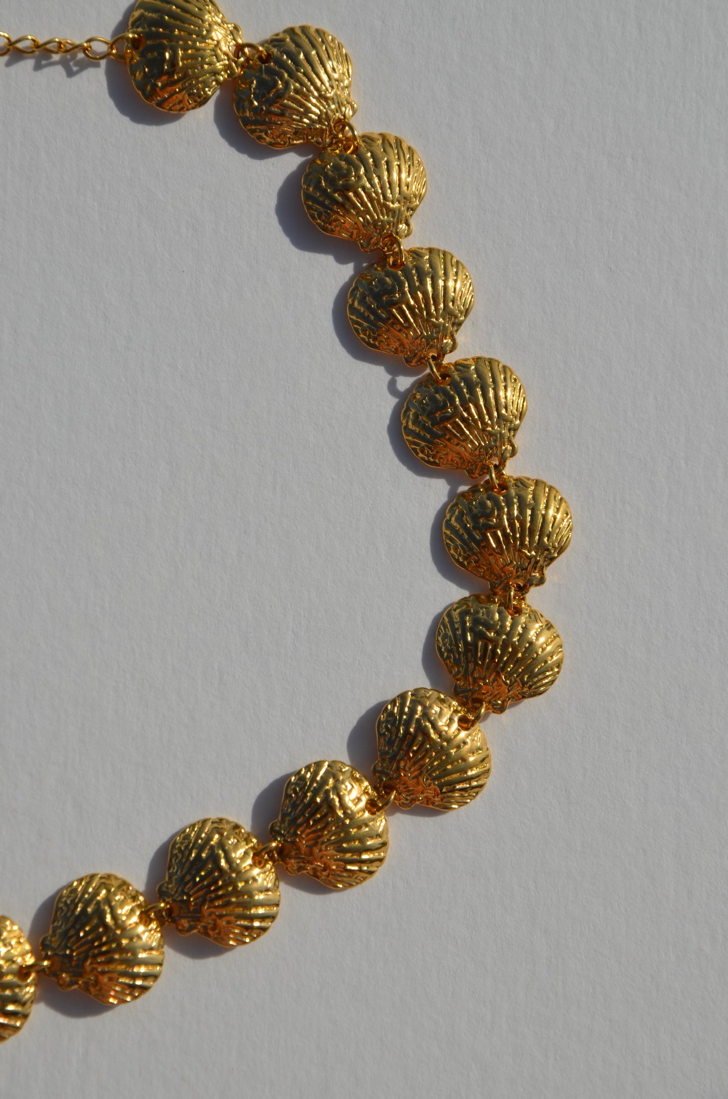 Collier coquille d’or