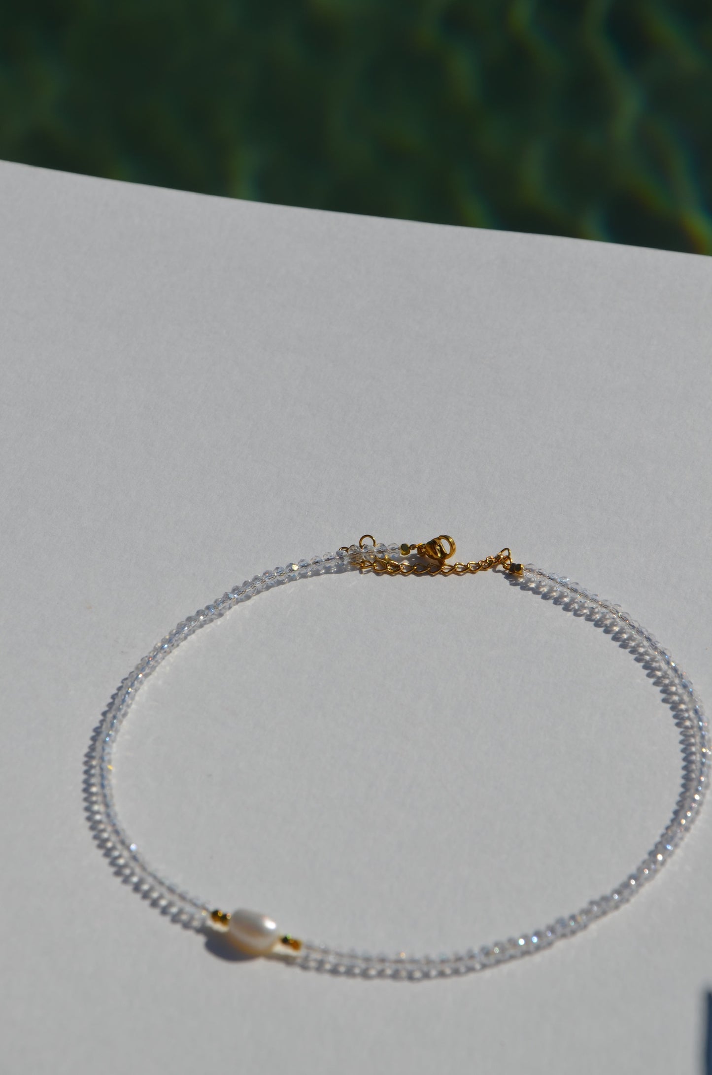 Collier Perla transparent