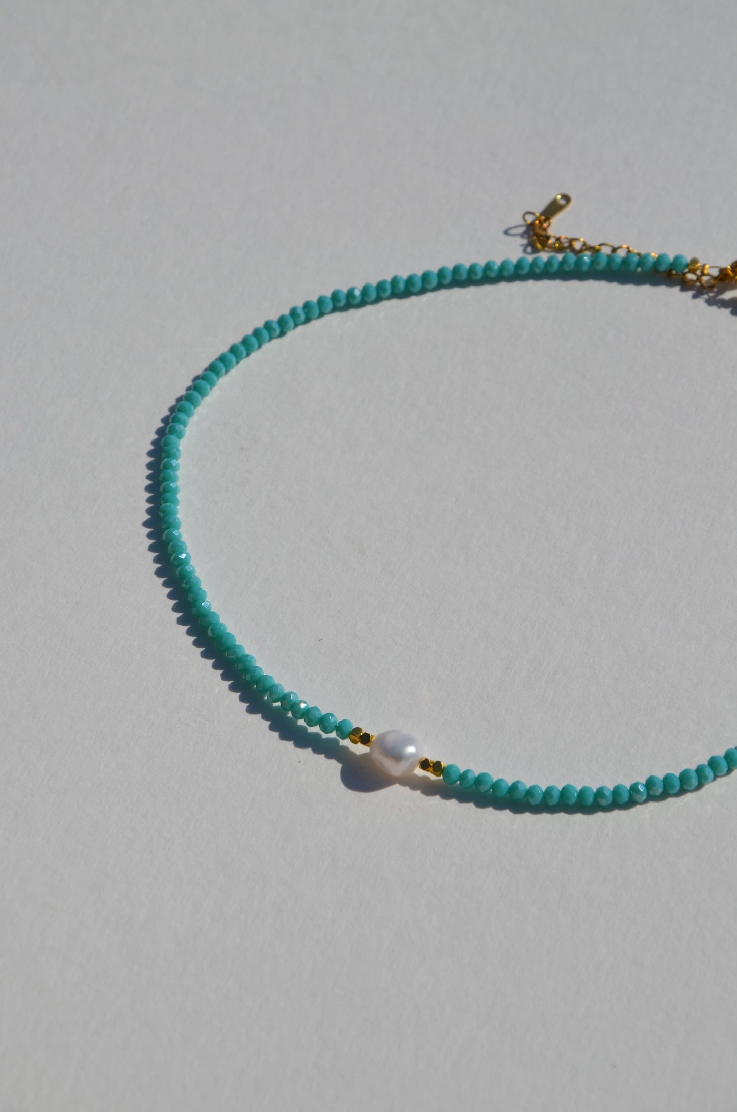 Collier PERLA BLEU