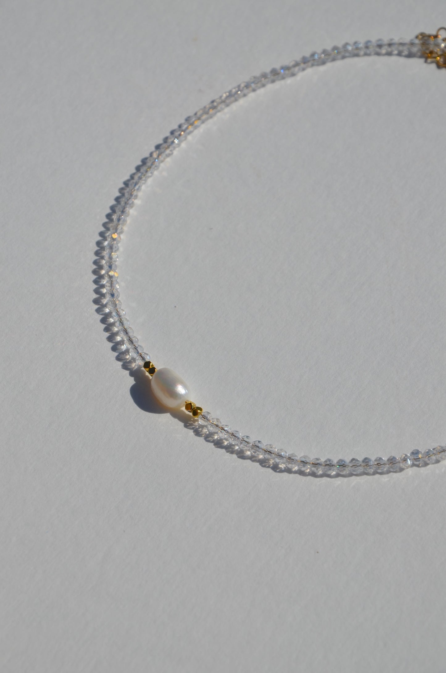 Collier Perla transparent