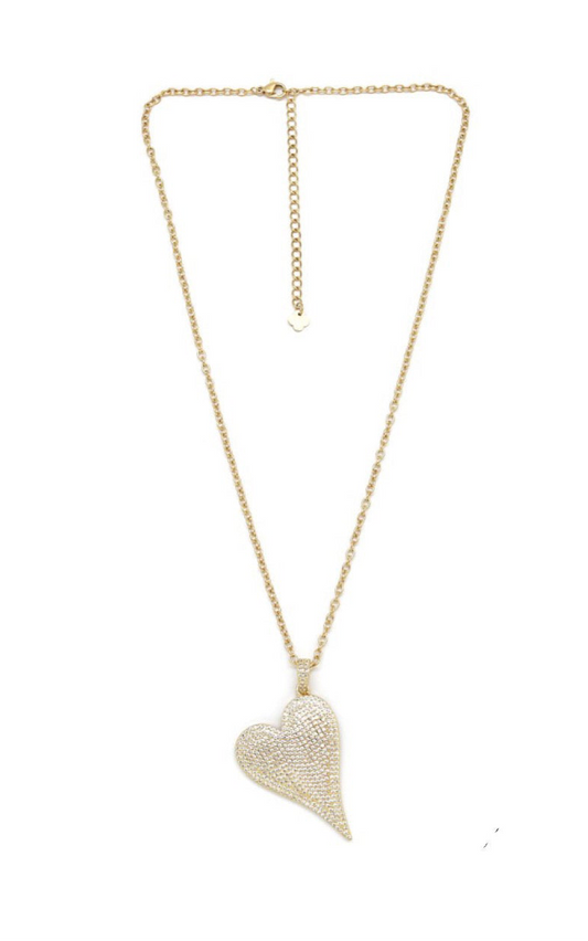 Collier chaîne cœur