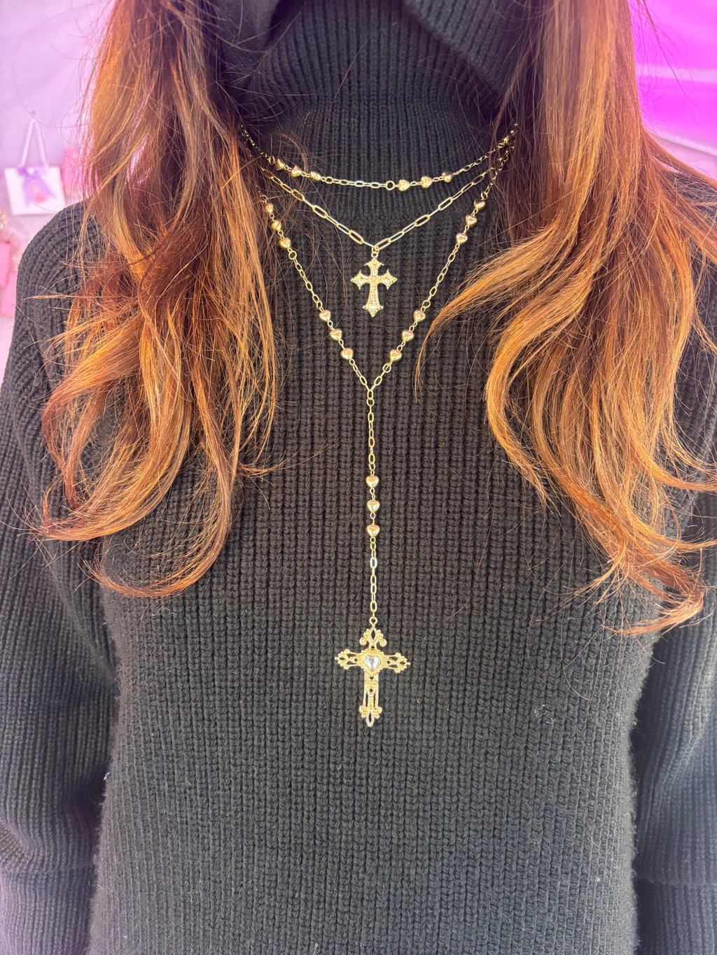 Collier triple ELOÏSE (3 colliers )