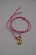 Collier cordon lettre