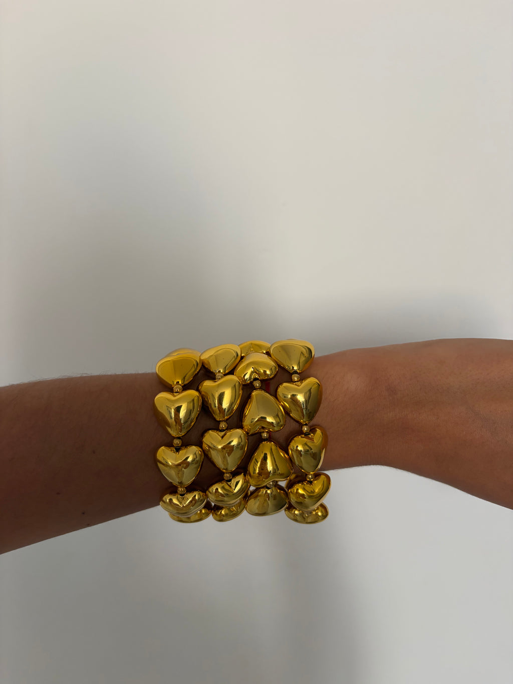 Les bracelets galet et cœur