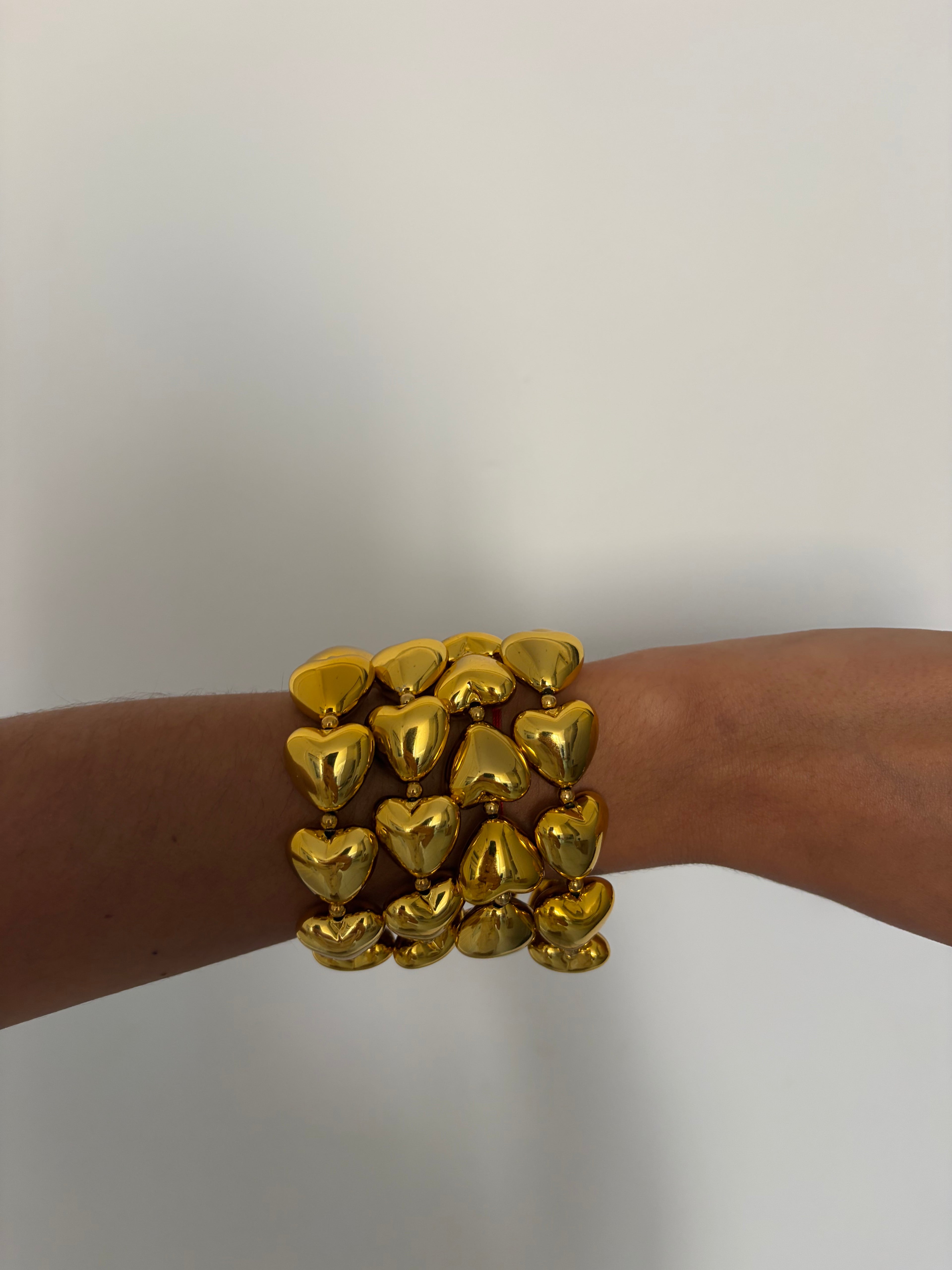 Les bracelets galet et cœur
