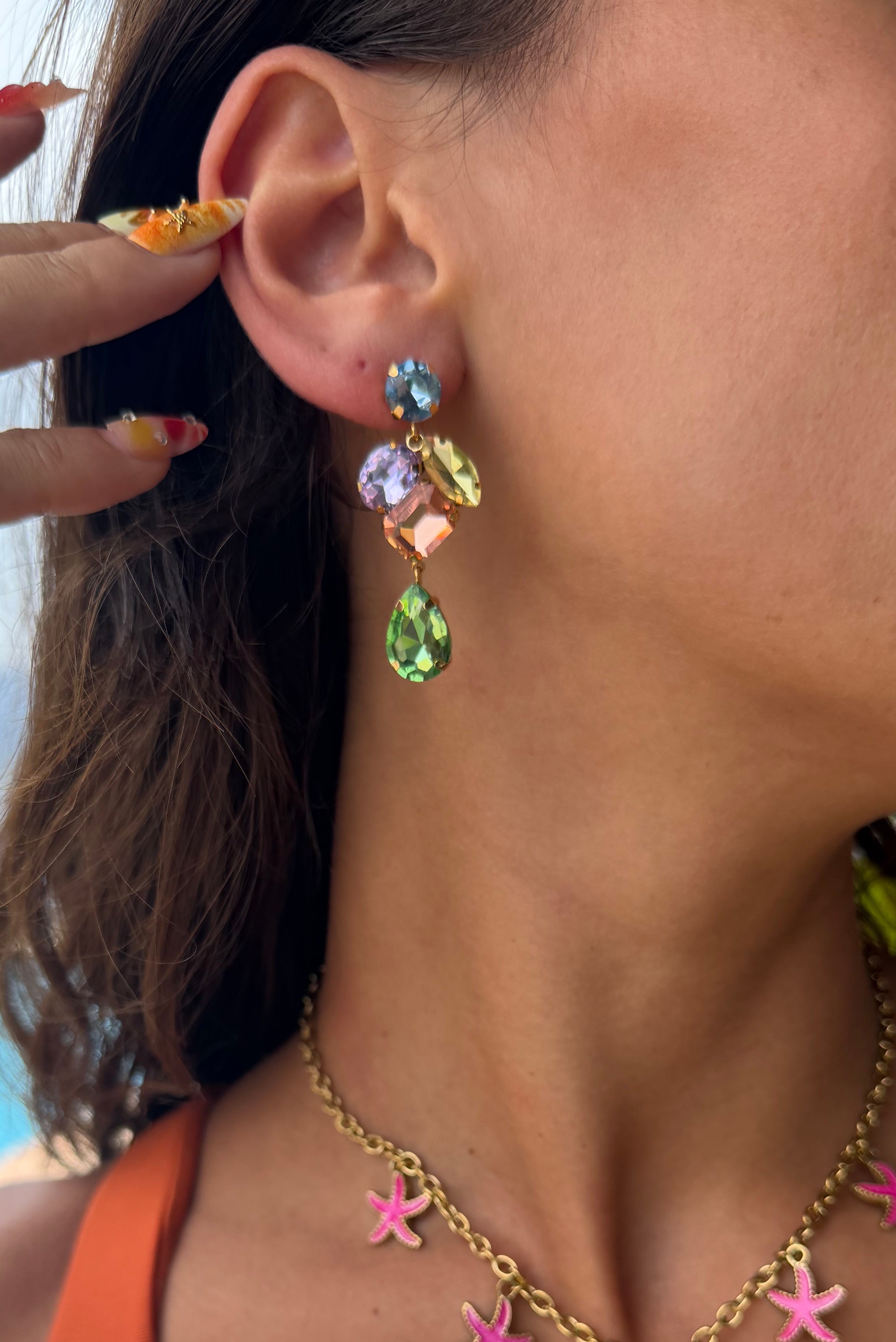 Boucles GALA multicolore