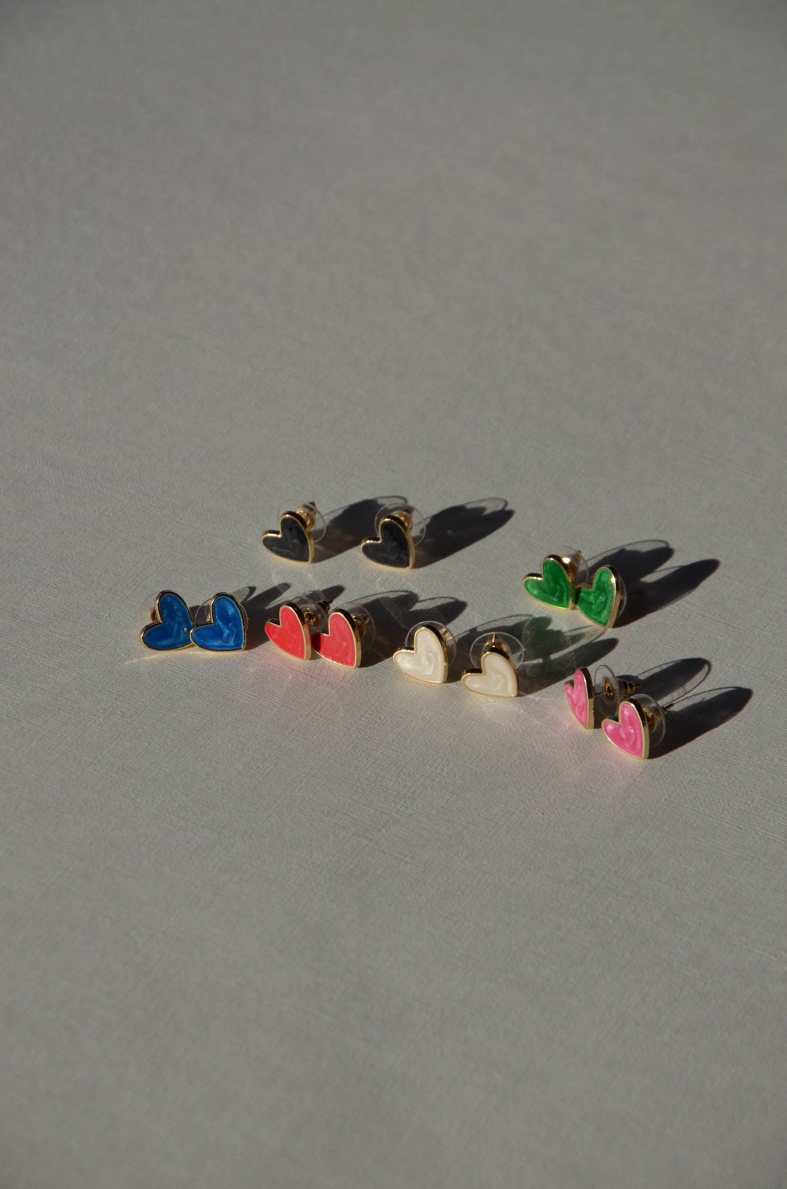 Boucles petits cœurs