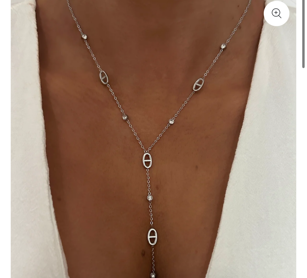 Sautoir MAVA or ou argent