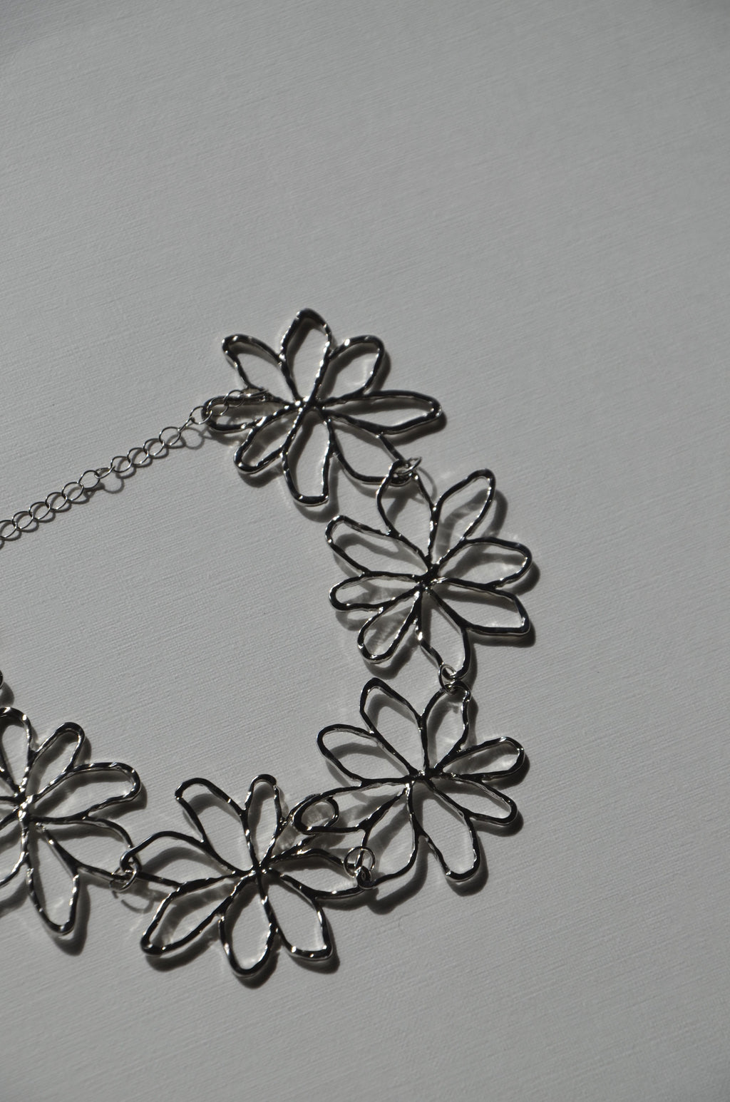 Collier FLOWERS argent