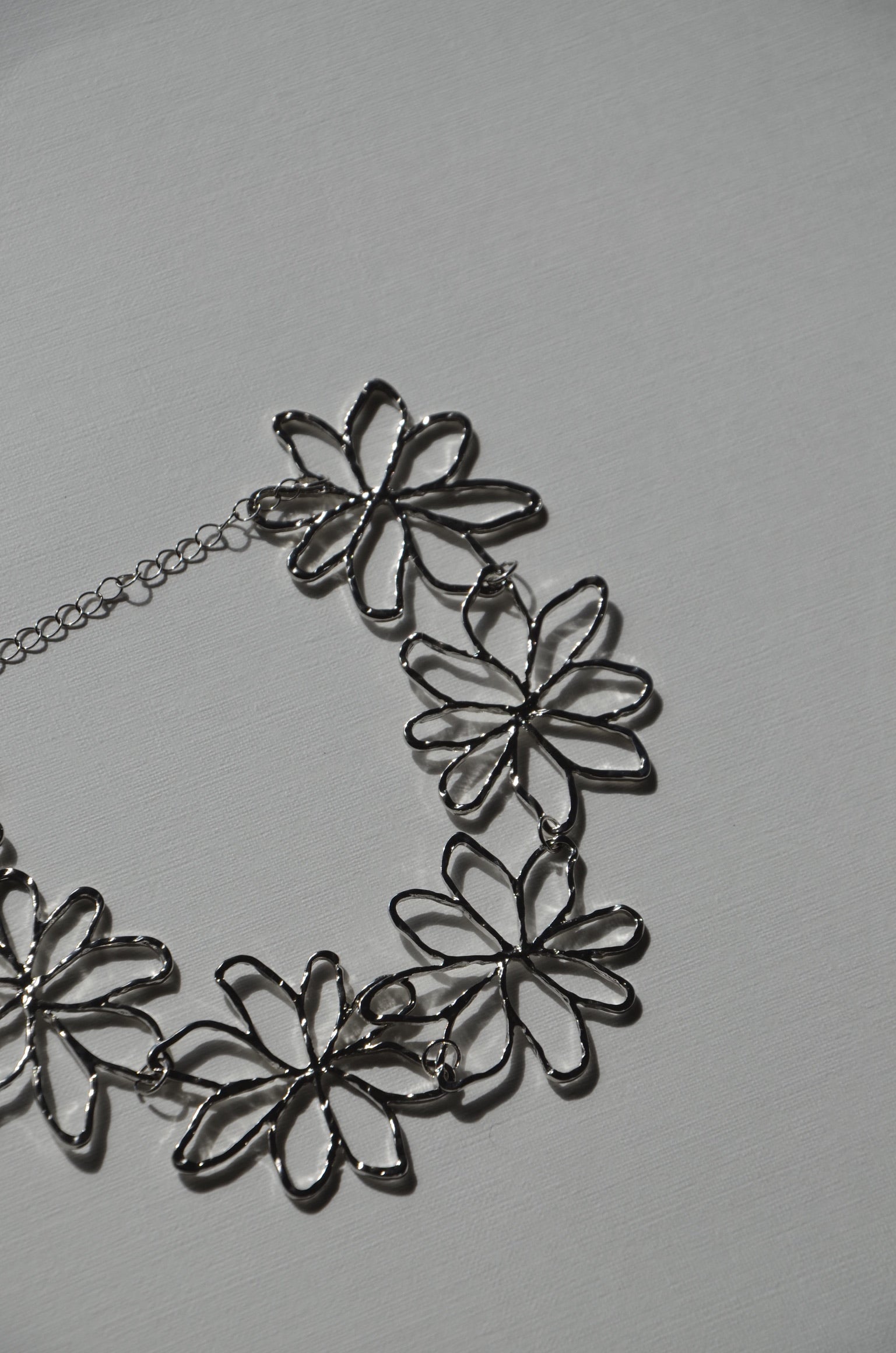 Collier FLOWERS argent
