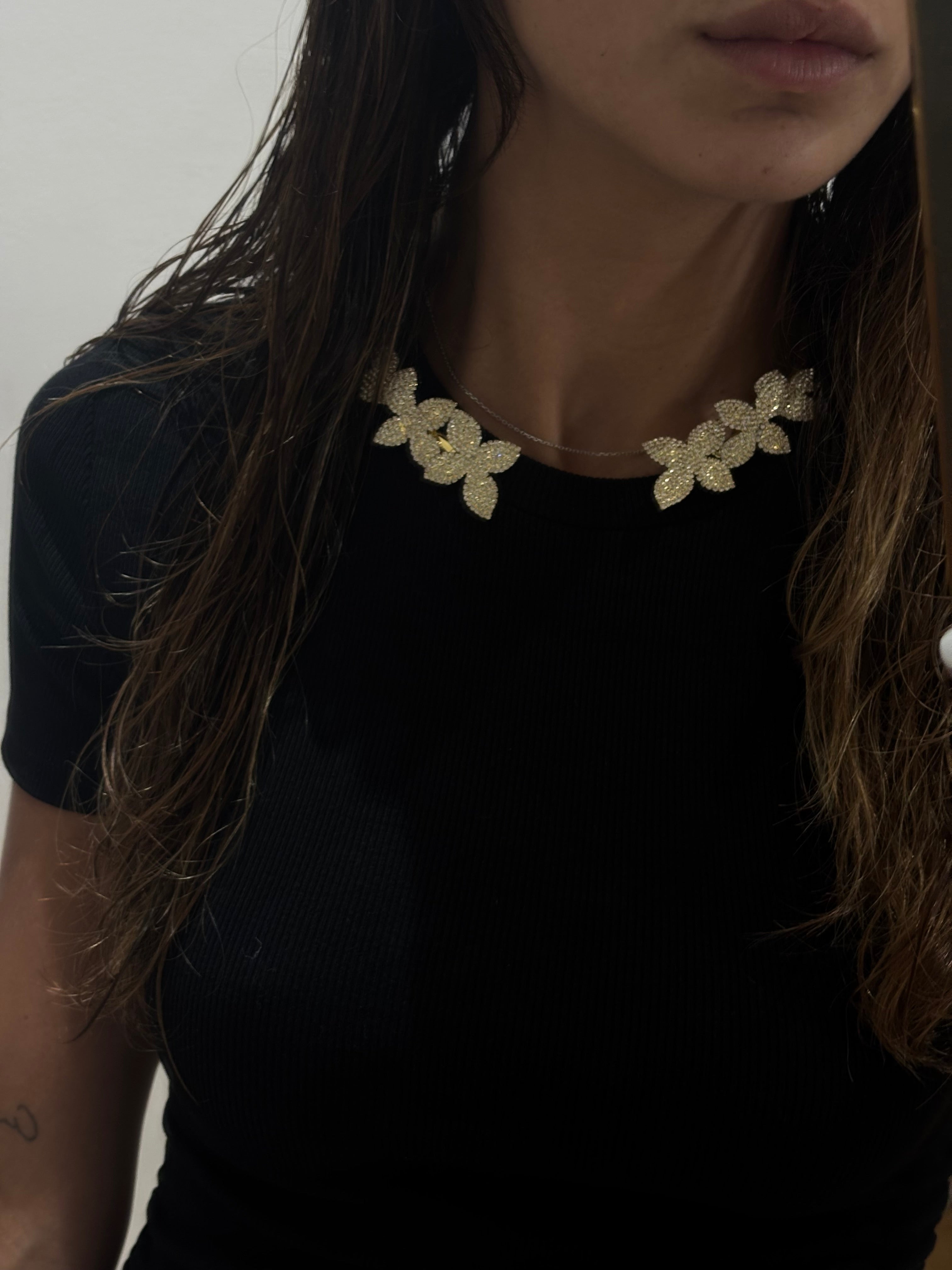 Collier RENA or ou argent