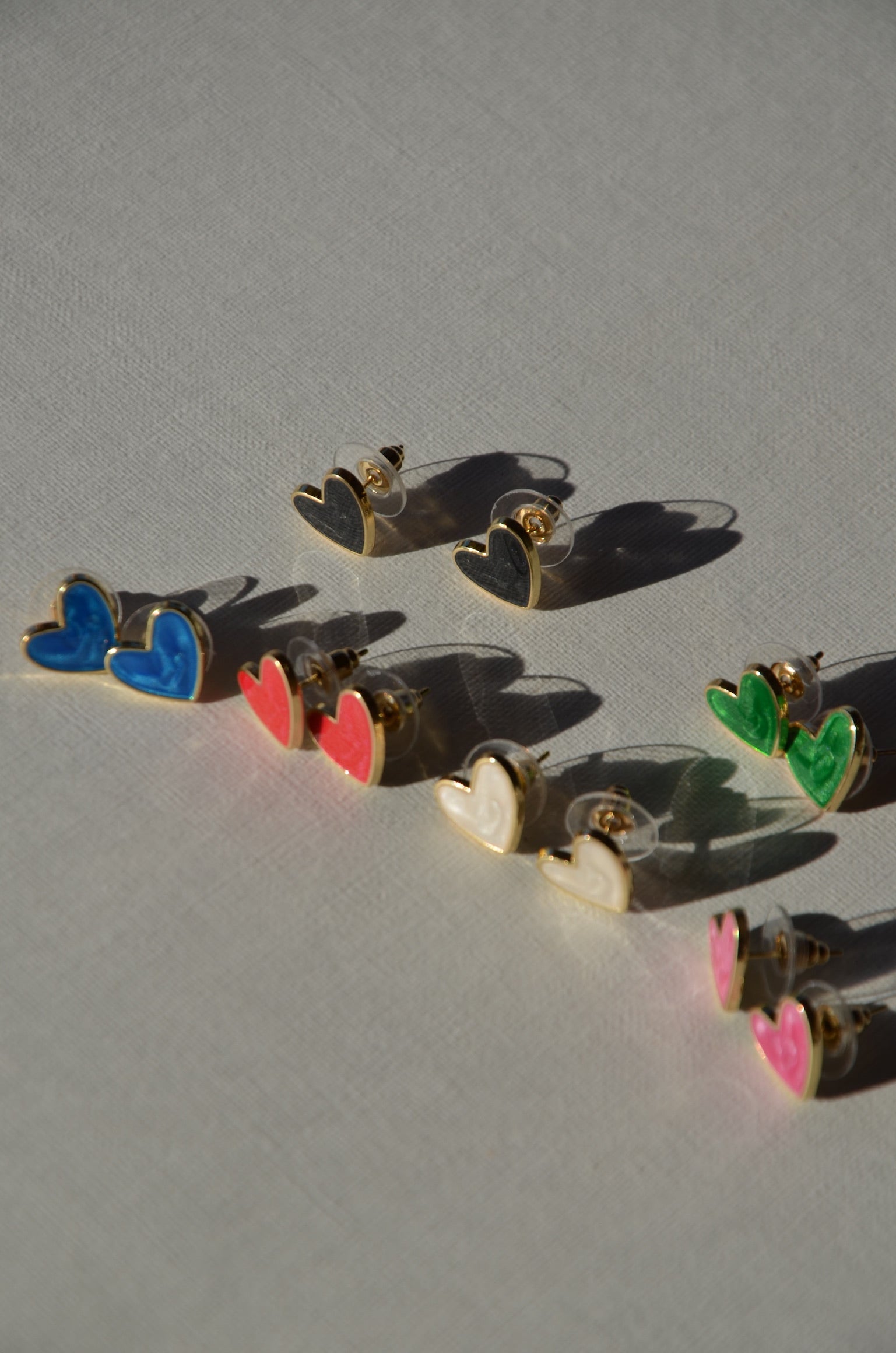 Boucles petits cœurs