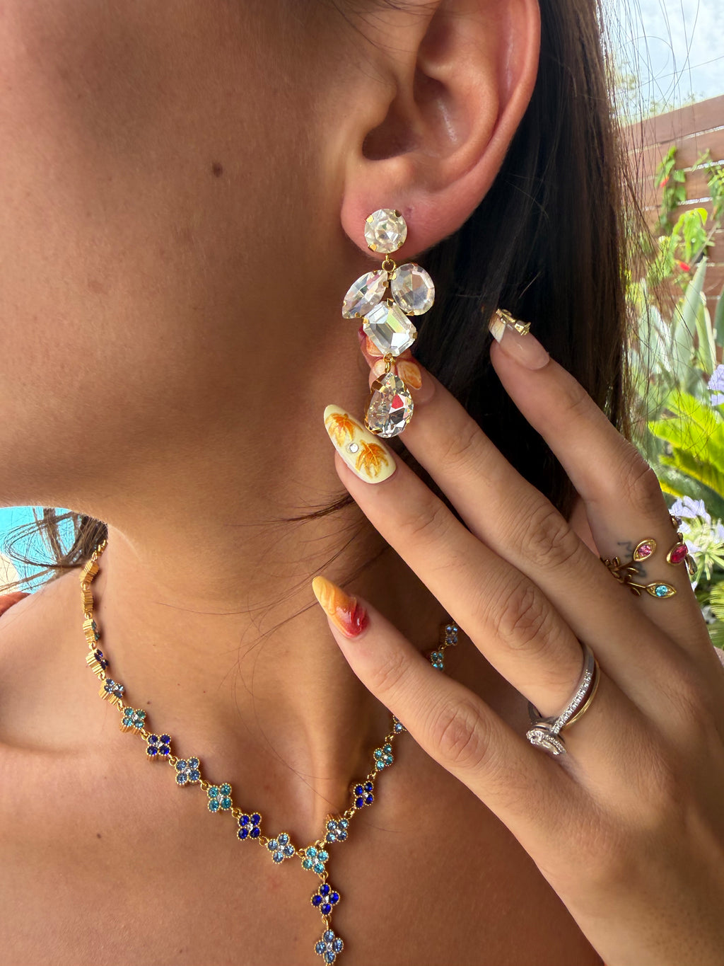 Boucles GALA blanche