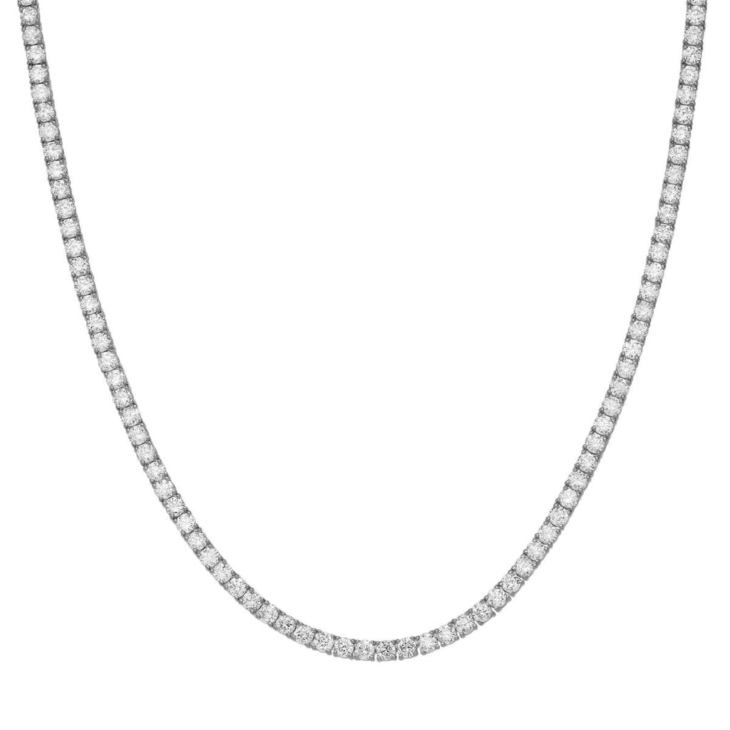 Rivière plaqué or blanc 18k- Pre commande