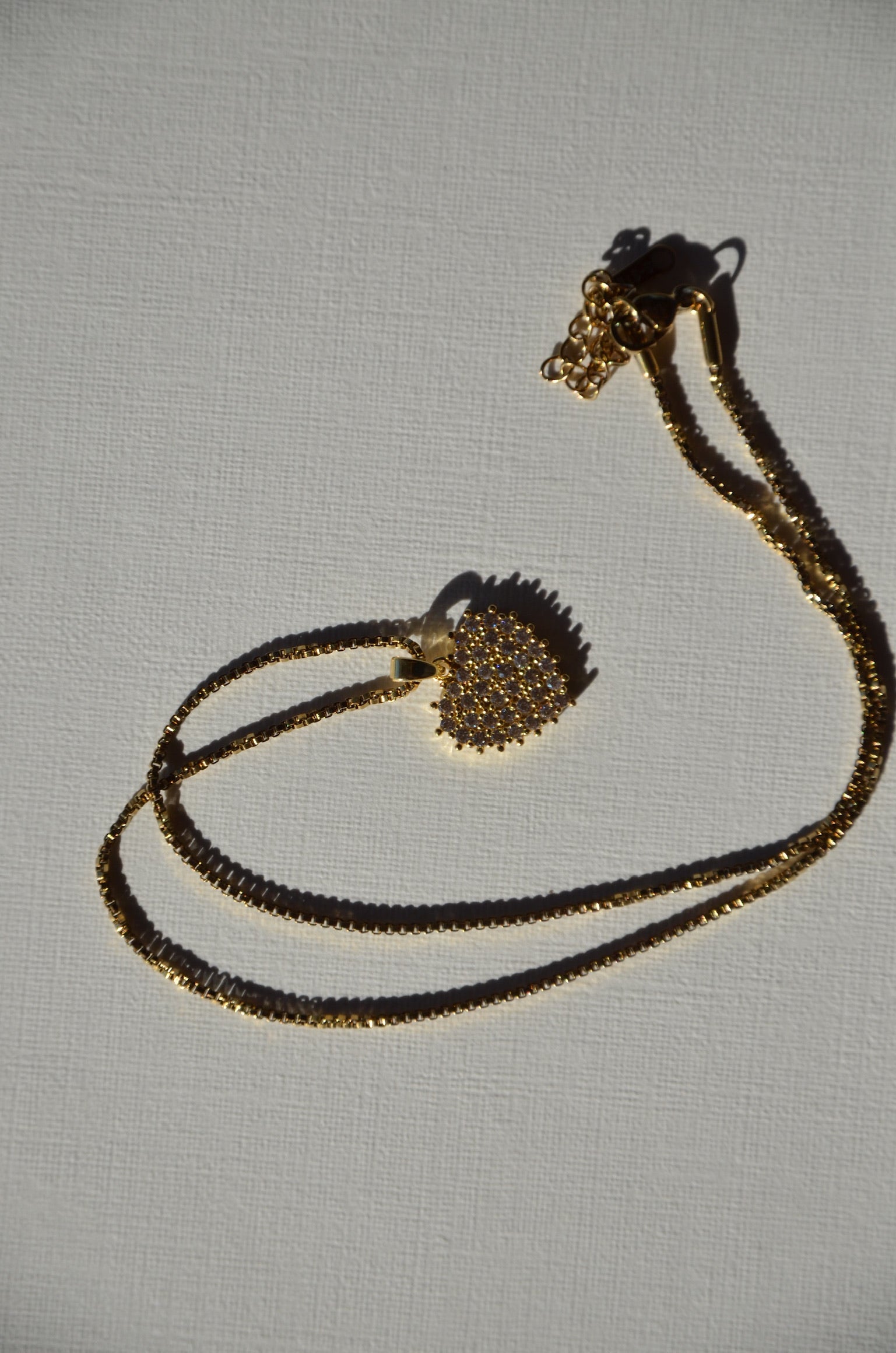 Collier cœur sacré