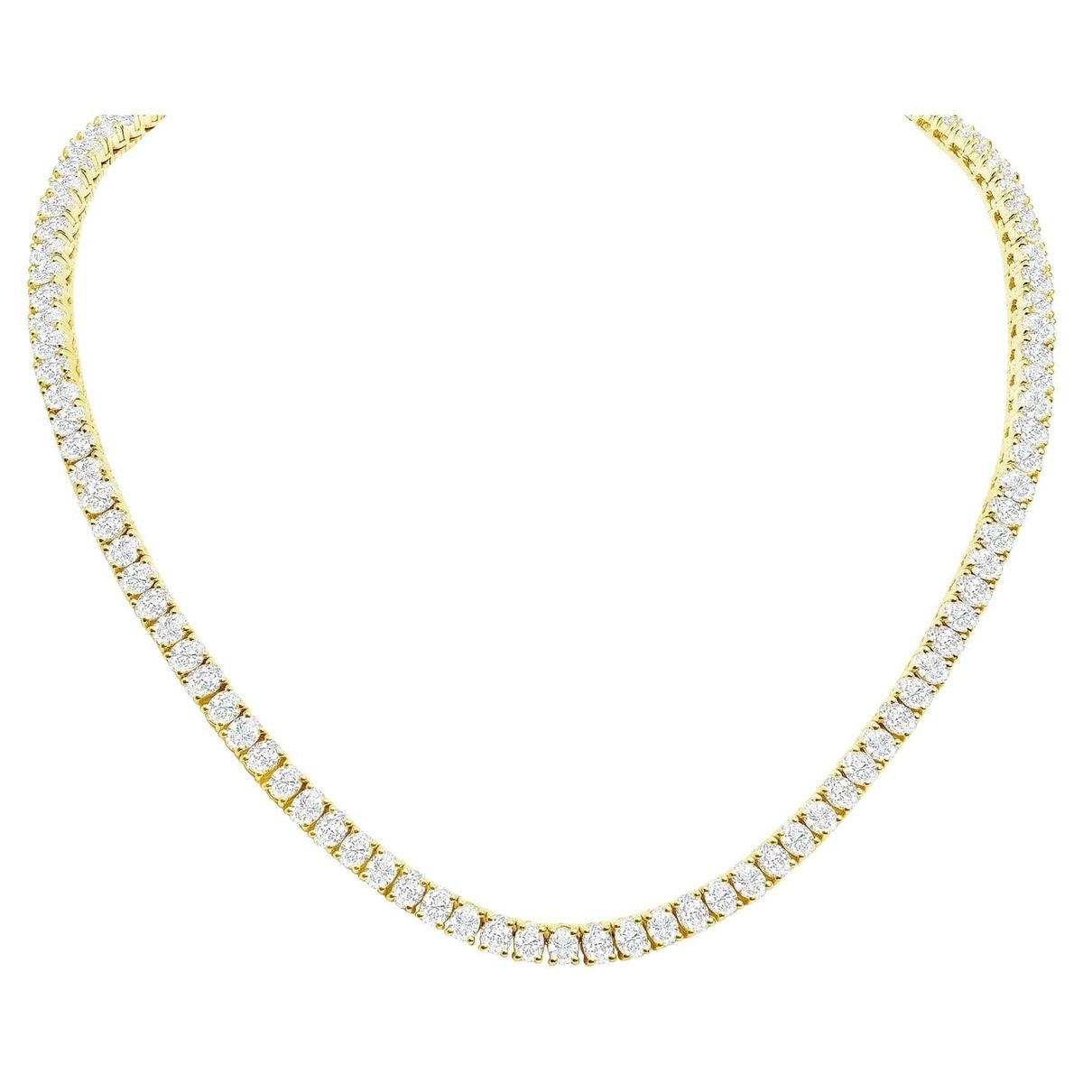 Rivière plaqué or jaune 18k- Pre commande