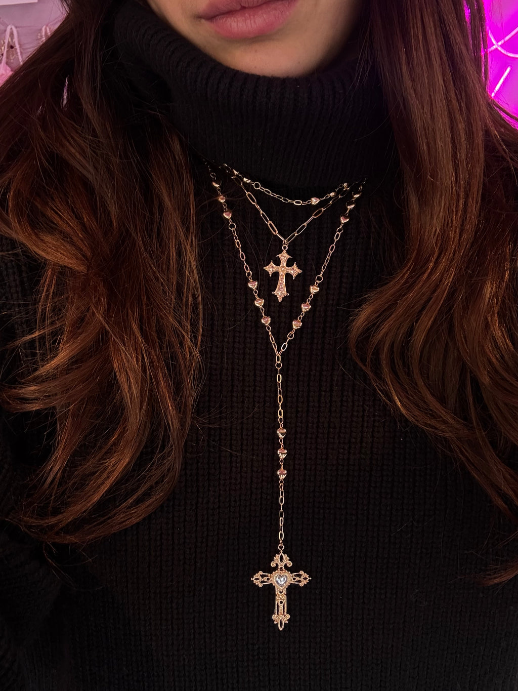 Collier triple ELOÏSE (3 colliers )