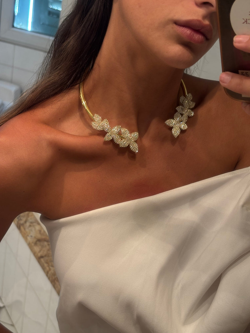 Collier RENA or ou argent