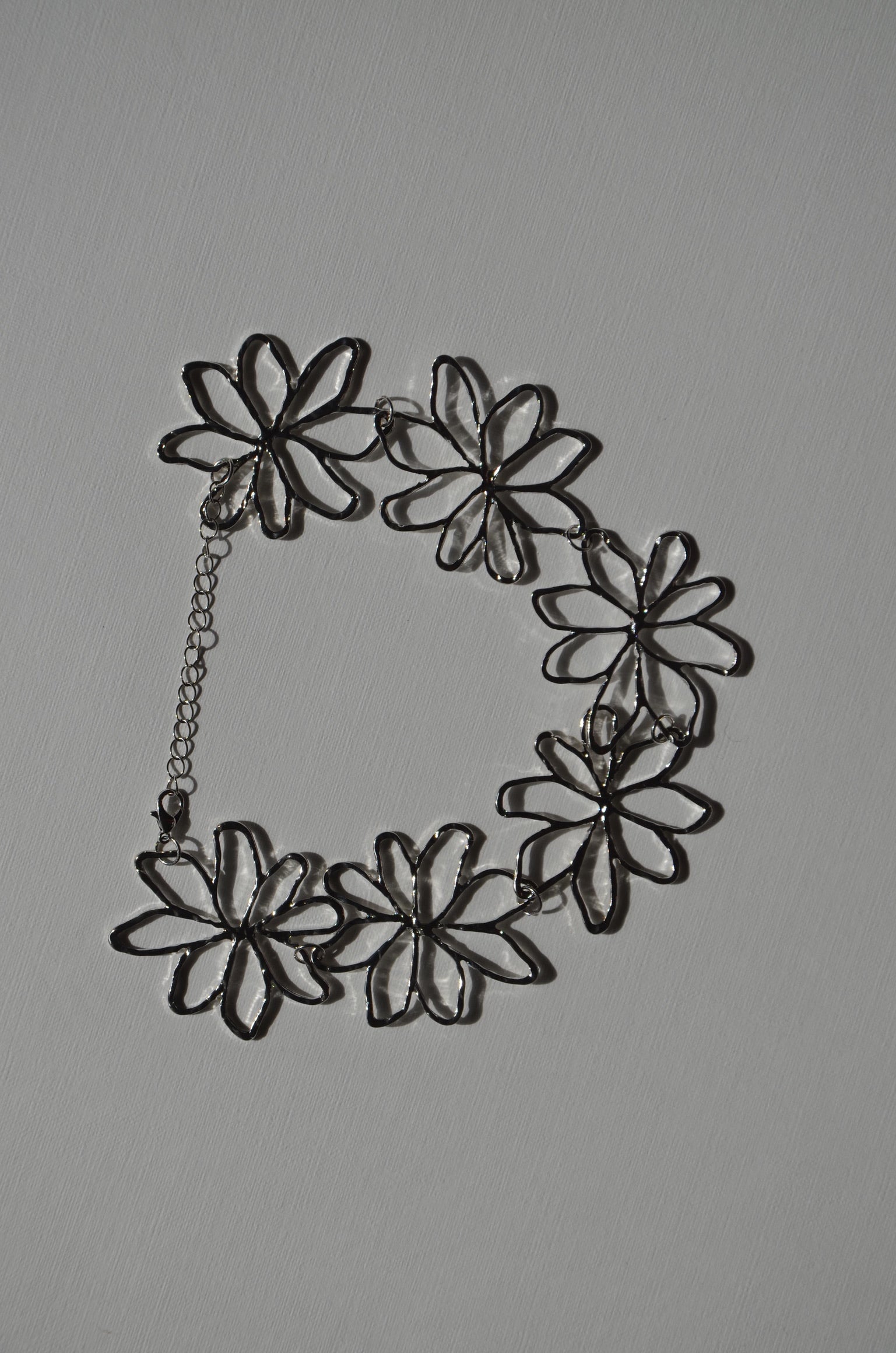 Collier FLOWERS argent