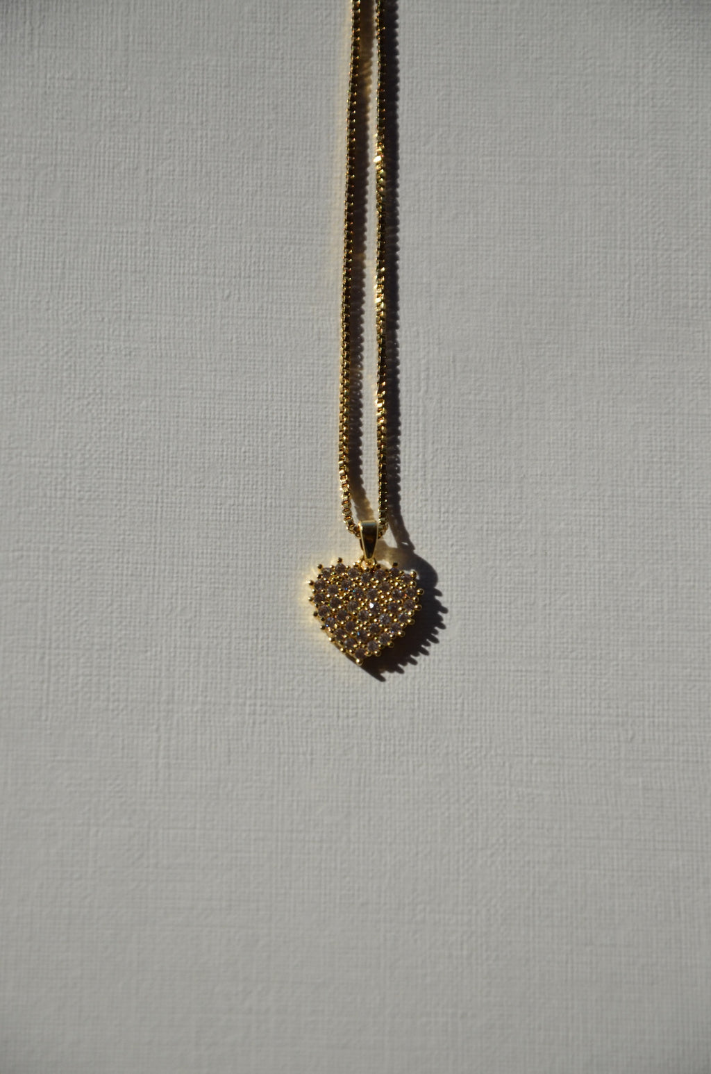 Collier cœur sacré