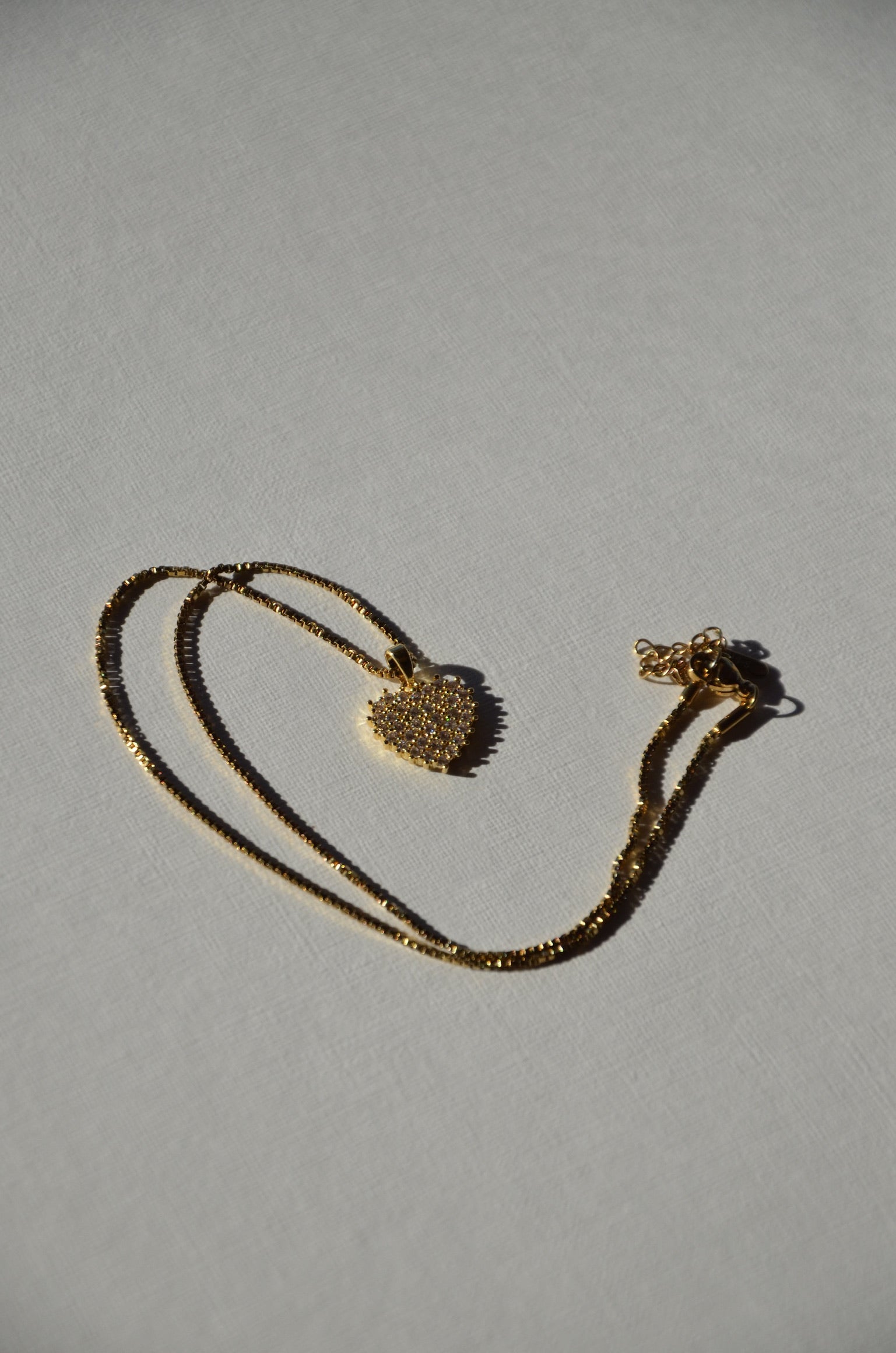 Collier cœur sacré