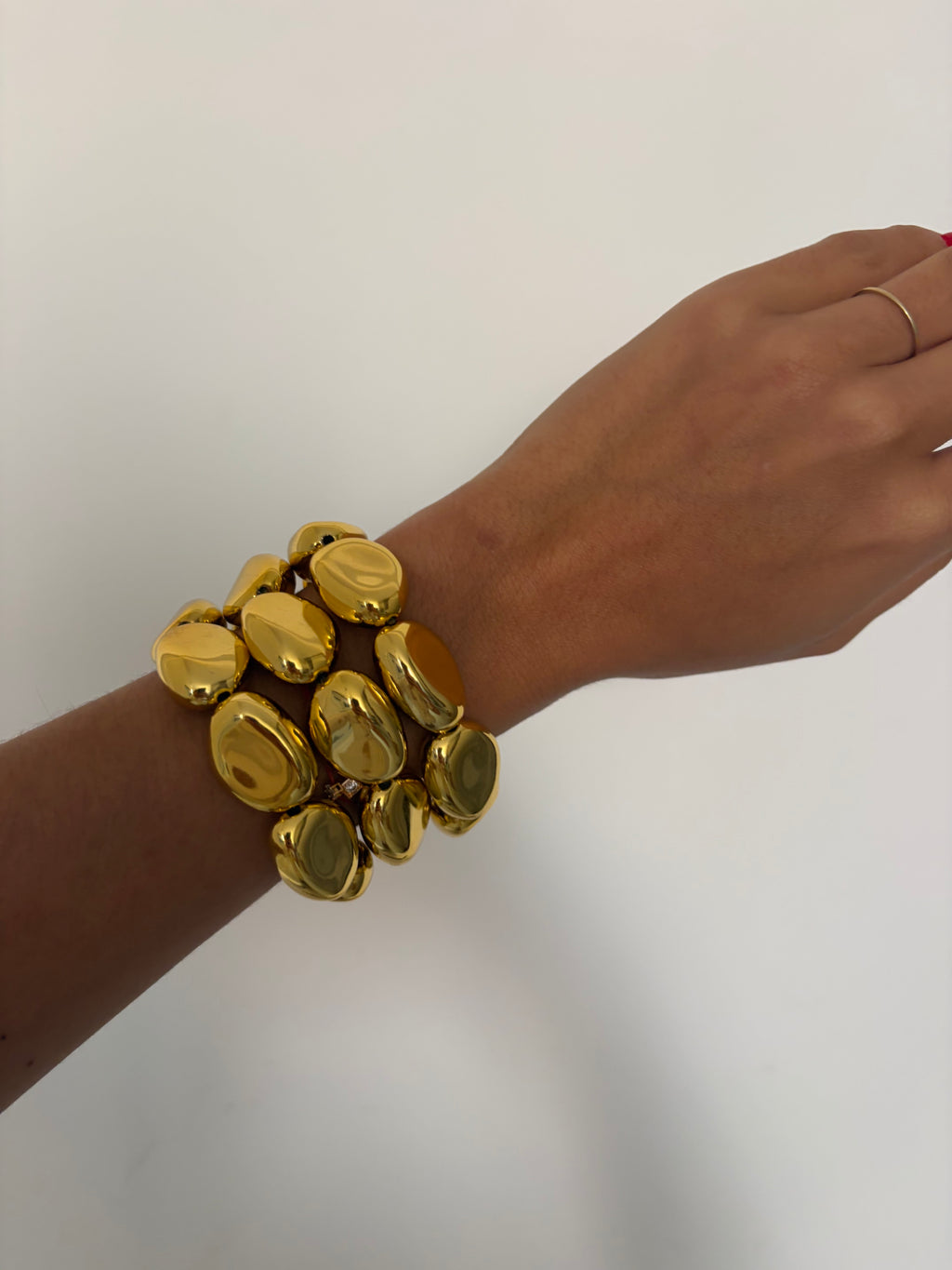 Les bracelets galet et cœur