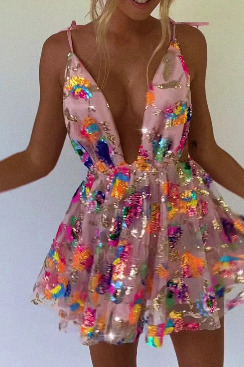 The dress BETYJANE orange ou rose