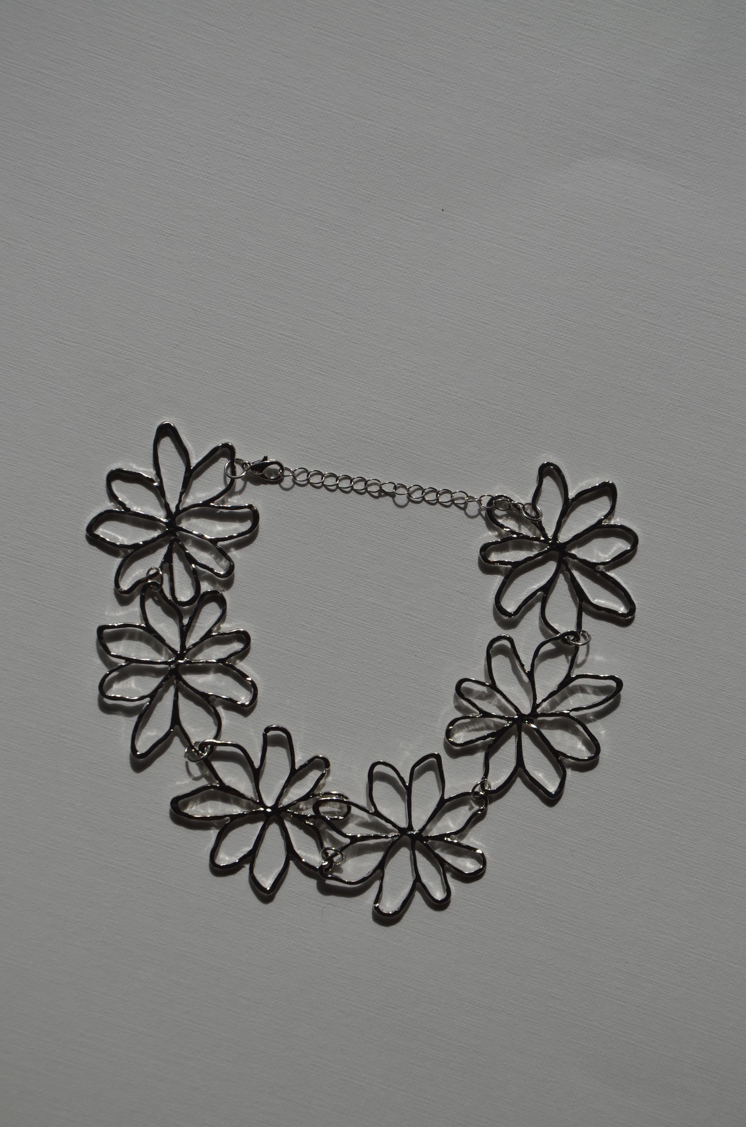 Collier FLOWERS argent