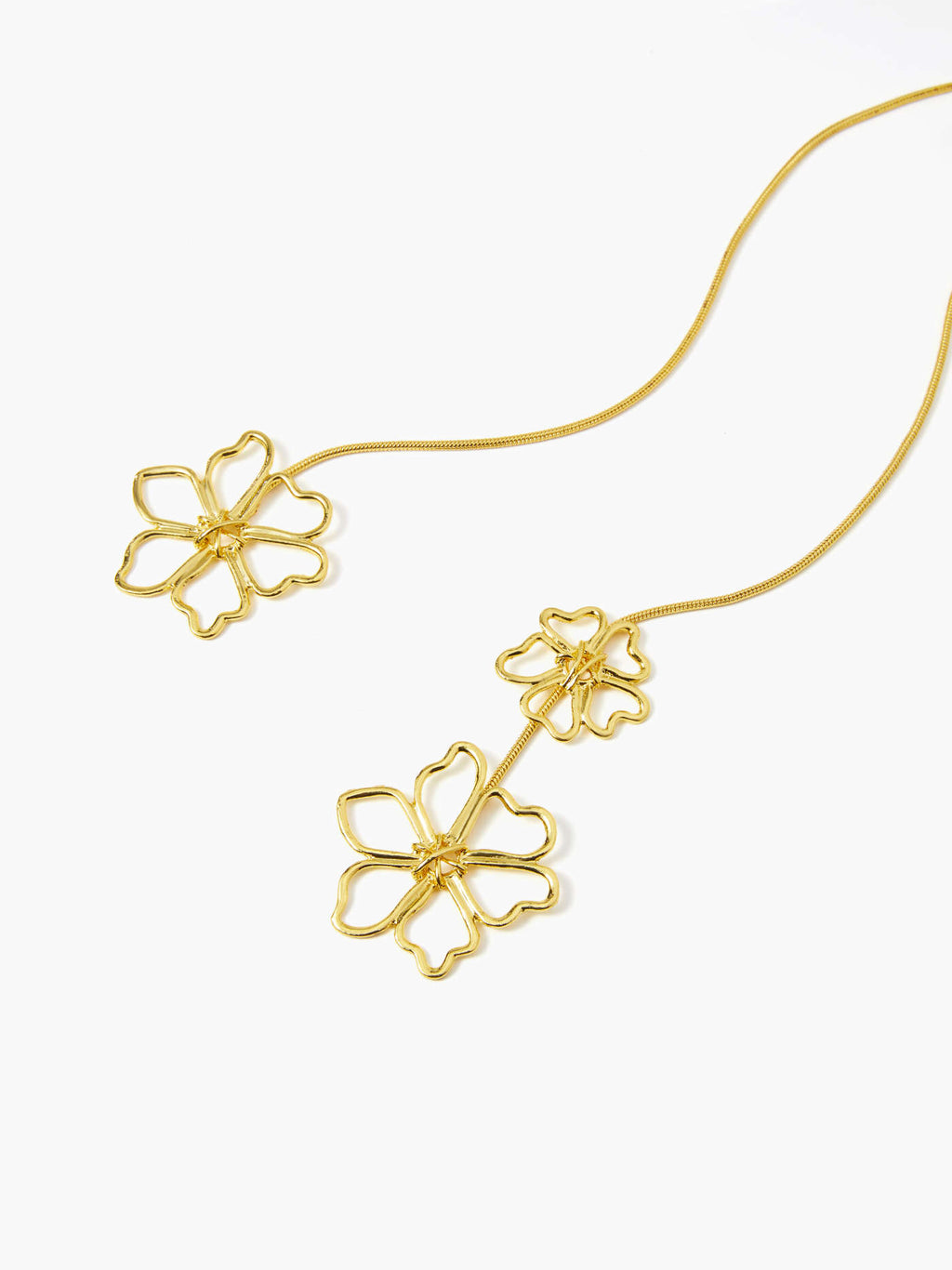 Collier Multifonctions fleurs OR
