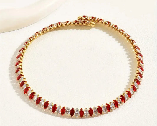 Collier COURONNE 4 COULEURS