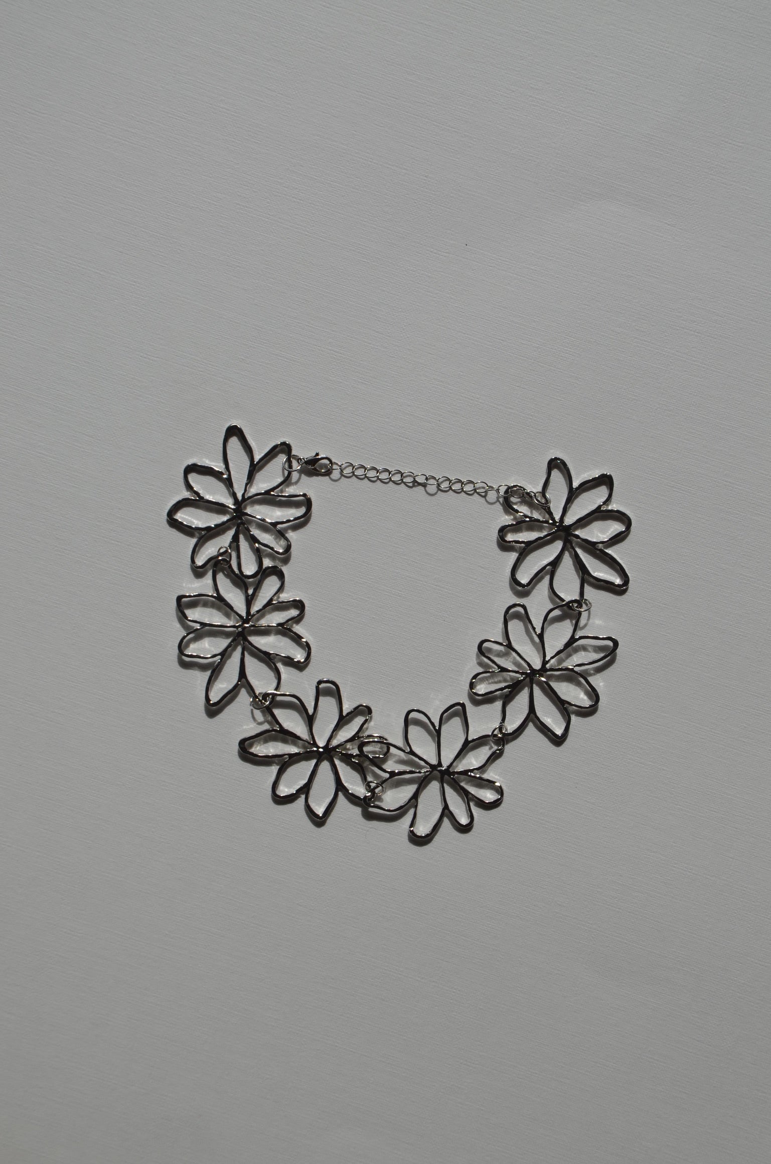 Collier FLOWERS argent