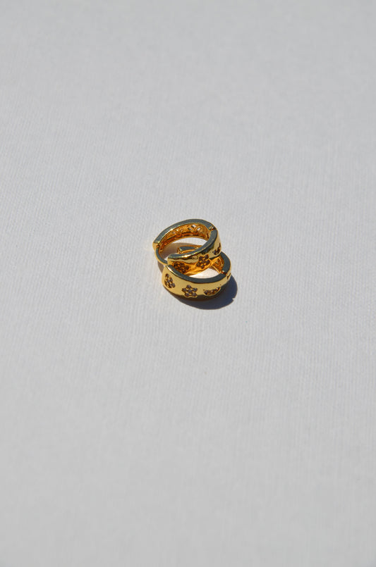 Créole plaqué or 18K